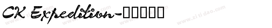 CK Expedition字体转换